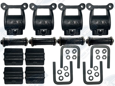 #ad Peterbilt Air Leaf Housing amp; Bushing Kit 4quot; Wide Spring 03 01654 03AL1 $661.00