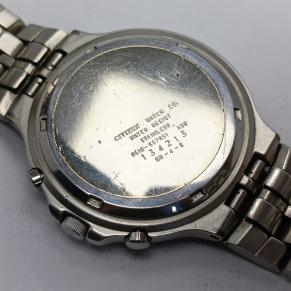 Citizen Chronograph 0510-S57651 Quartz Vintage Watch HBS1 View 6