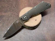 Mick Strider SMF DGG Full Ti/Ti HC Bronze - Ghost HC S30V Blade - MSC Pouch