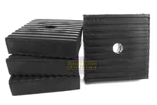 4x4x1 Anti Vibration Pad Noise Reducing Heavy Duty Rubber Washing Machine 4 Pack