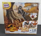 Jurassic World Dominion STOMP N’ SMASH Board Game Dinosaur w/Kinetic Sand. New. 