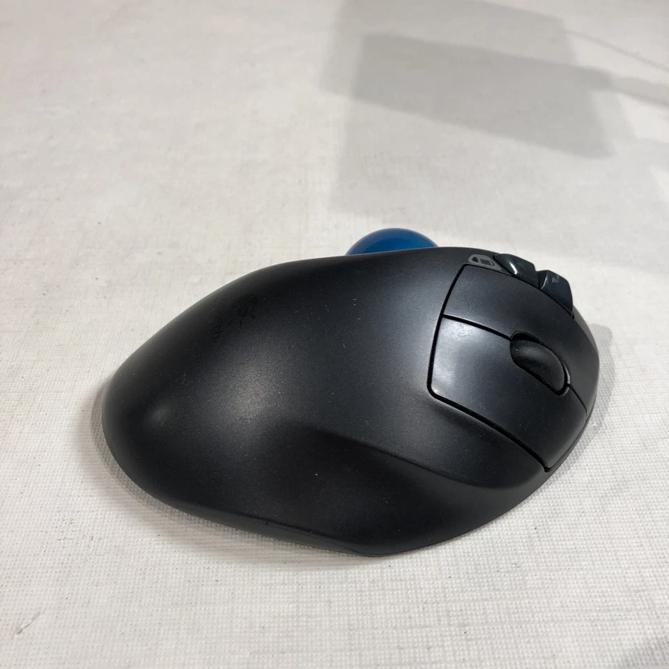 Logitech M570 Ergonomic Mouse, NO Dongle~ Tested Working Wireless Trackball - Image 2 of 4