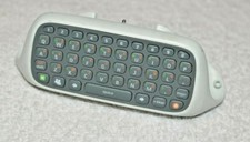 Xbox 360 Chatpad, White Full Keyboard Microsoft Controller Attachment FREE SHIP