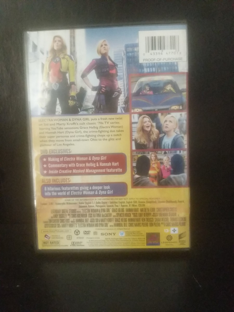 Sony Sid & Marty Krofft's ELECTRA WOMAN & DYNA GIRL DVD