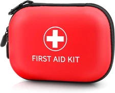 Mini First Aid Kit 100 PCS Emergency Kit for Home Car Travel Small First Aid Kit