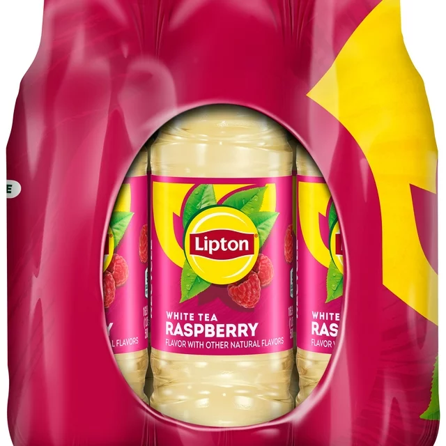Lipton Iced Tea, Raspberry White Tea, 16.9 fl oz, 12 Bottles | eBay