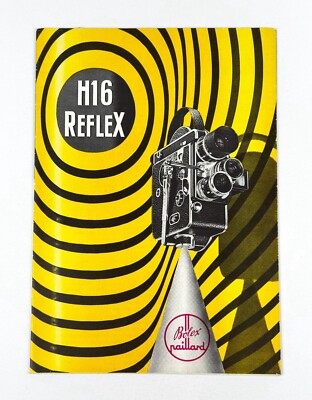 Bolex H16 REFLEX Camera * ORIGINAL * BROCHURE / SALES PAMPHLET / POSTER