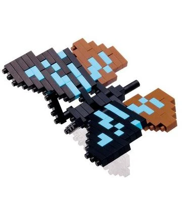 Kawada Nanoblock IST_008 Chestnut Tiger Butterfly 130pcs