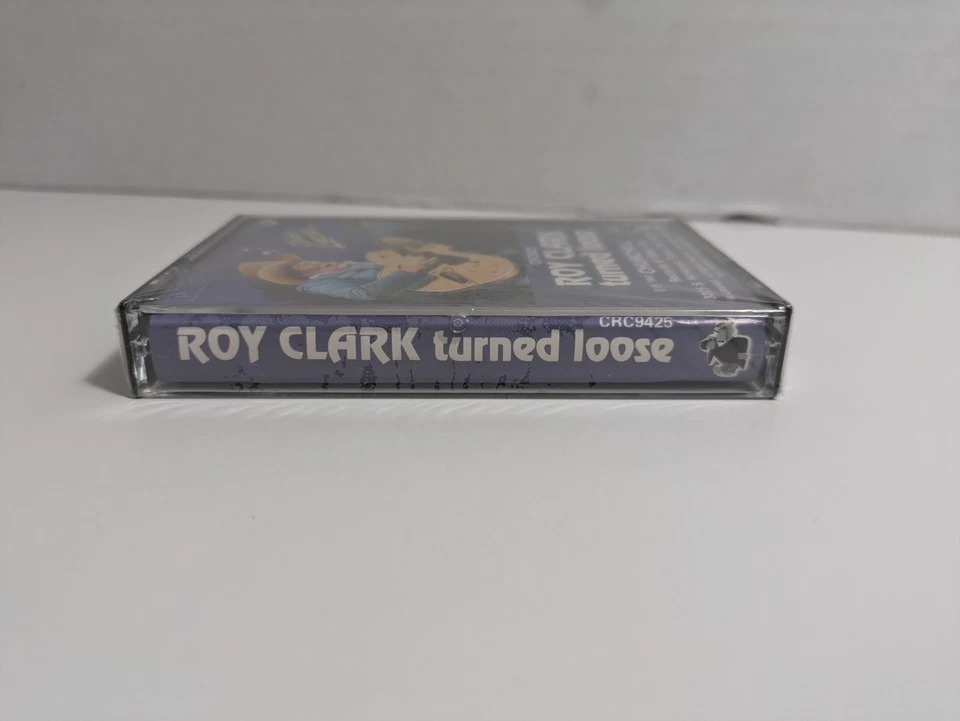 Roy Clark Turned Loose Cassette Tape 1982 Factory Sealed Vintage MCA Churchill  - Image 3 of 4