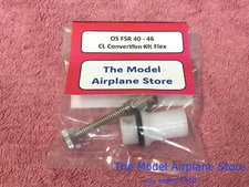 OS Max 40 - 46 FSR Ball Bearing Control Line Conversion Kit Flexible Needle Valv