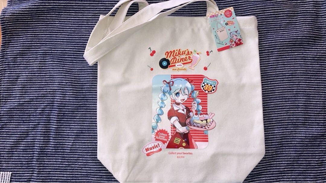 Japan Anime Hatsune Miku Tote bag fashionable items very rare premium ver.63