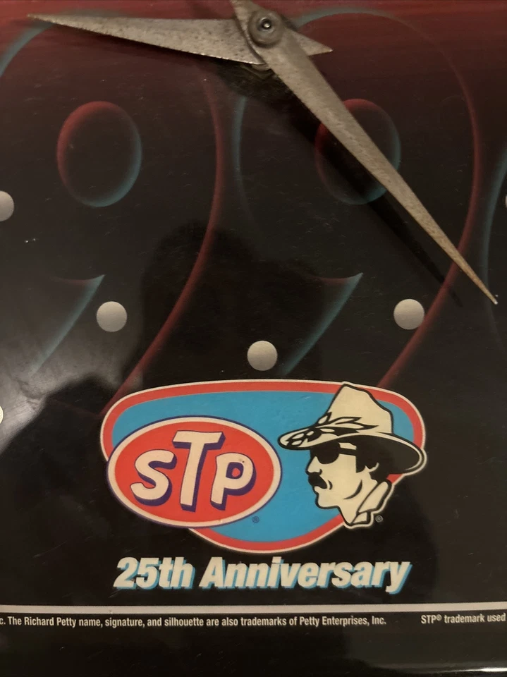 Винтажные часы Richard Petty 43 STP 25-я годовщина 1996 No761 из 4300 Jebco NASCAR - Изображение 3 из 4