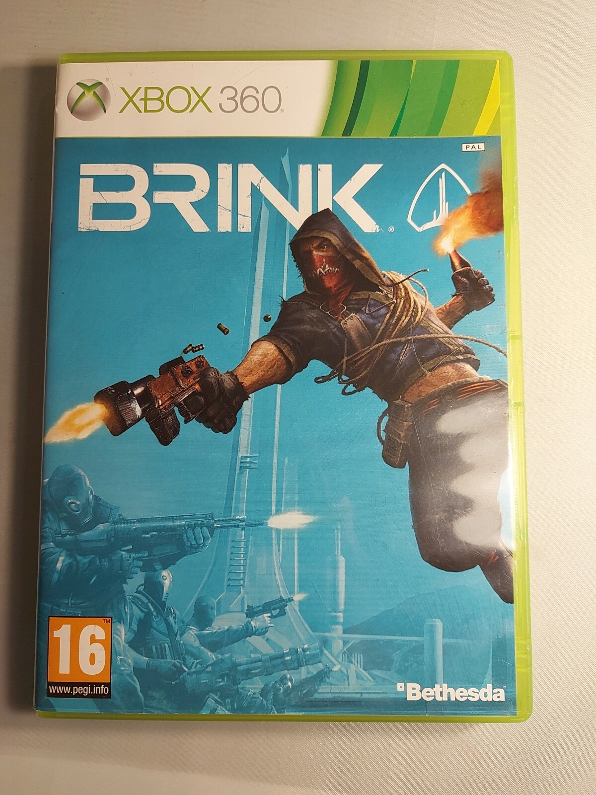 Brink  Xbox 360 game with instructions