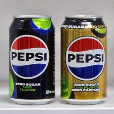 PEPSI Can Empty 355ml. 2pieces set.