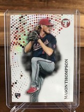 2022 Topps Pristine #255 Mason Thompson Rookie Refractor Washington Nationals