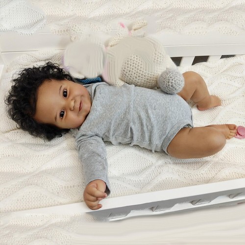50cm Reborn Toddler Realistic Lifelike Adorable Baby Dolls Bebe High Quality Toy - Picture 4 of 6