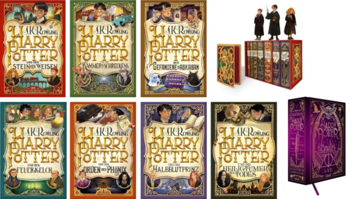 Harry Potter 1-7 im Schuber (25 Jahre Harry Potter, J.K. Rowling), Gesamtausgabe - Bild 1 von 74