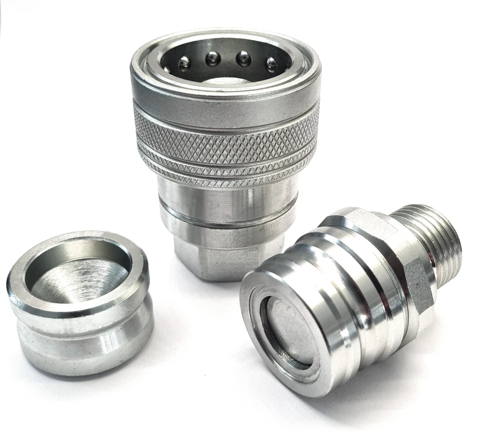 DELTA-P SERIES Hydraulic Trailer Brake Quick Release Coupling 1/2" BSP - Male, Female or Sets