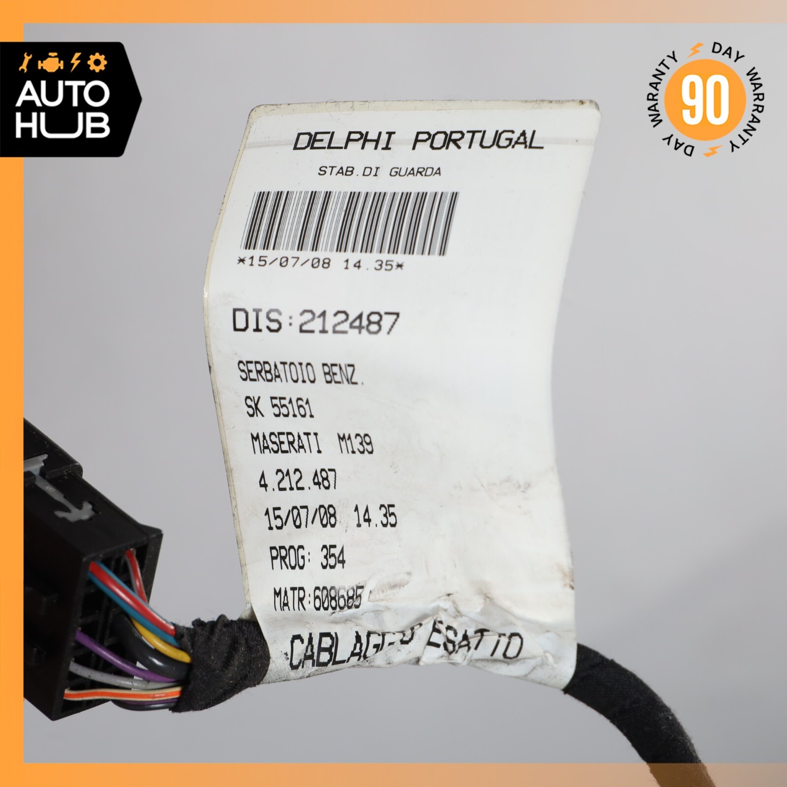 08-18 Maserati GranTurismo M145 Gas Fuel Tank Reservoir Assembly OEM 70k