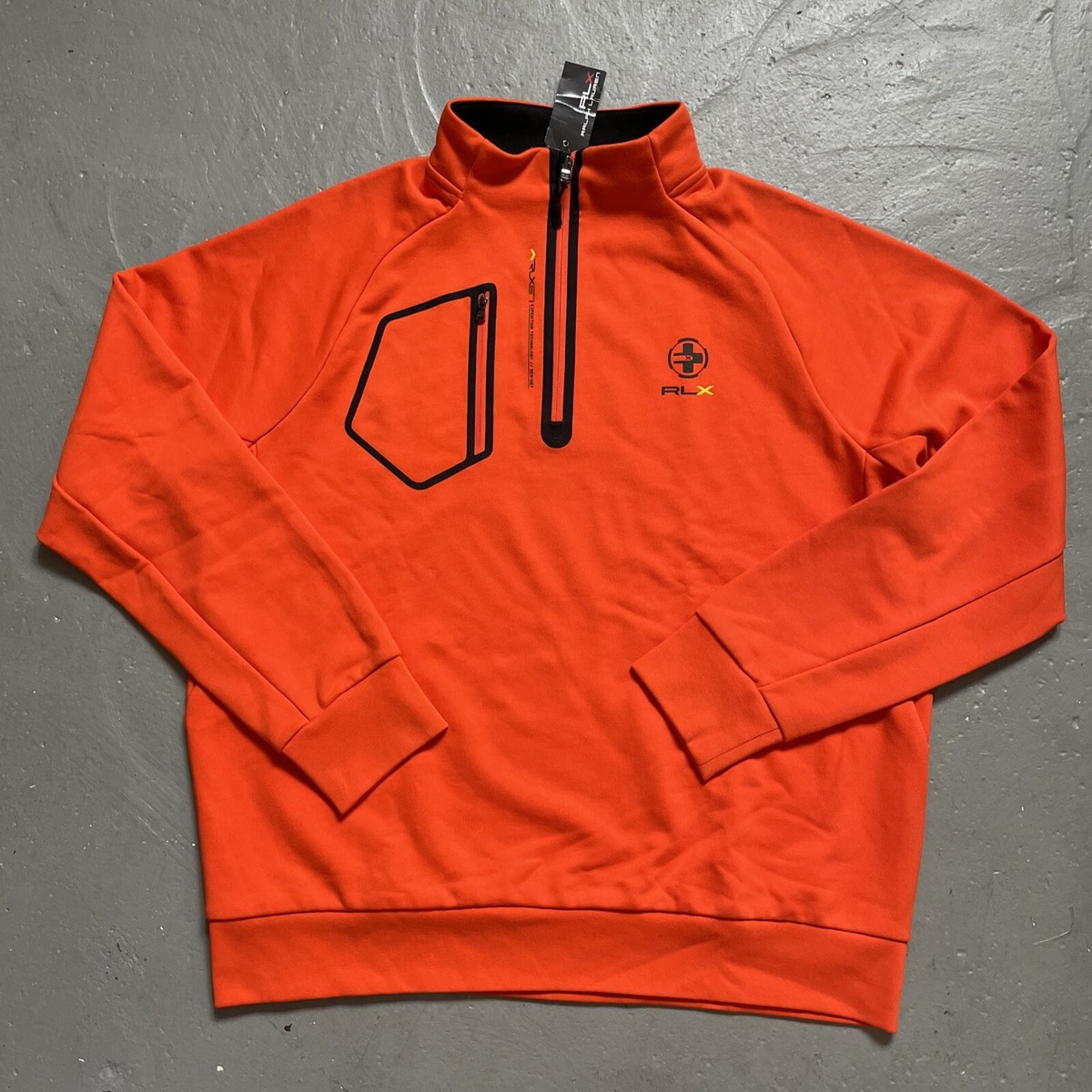 Vintage RLX Ralph Lauren 1/4 Zip PullOver Athletic Gorp Sweater