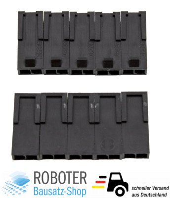10 Stück MicroFit 3.0 Connector 2 Pin 43640-0201 Steckergehäuse