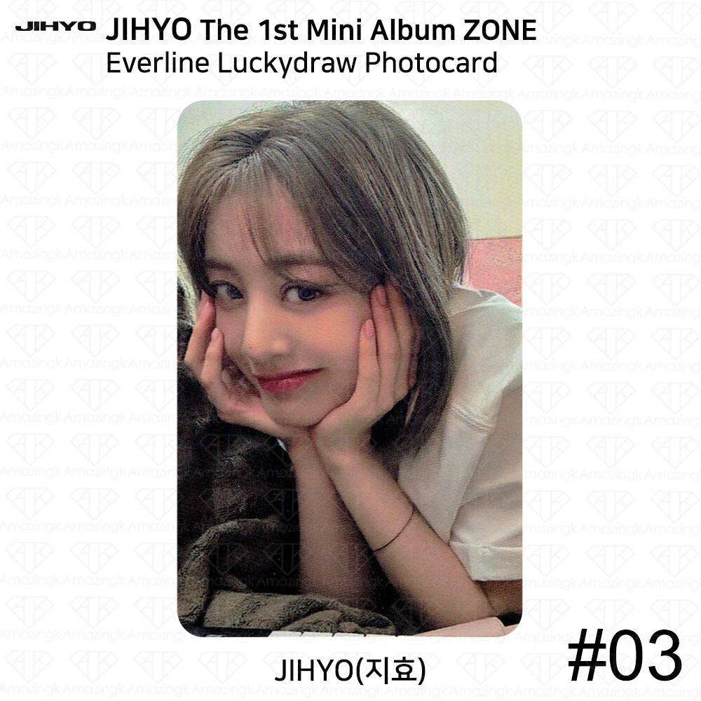 JIHYO The 1st Mini Album ZONE Lucky Draw Photocard Soundwave