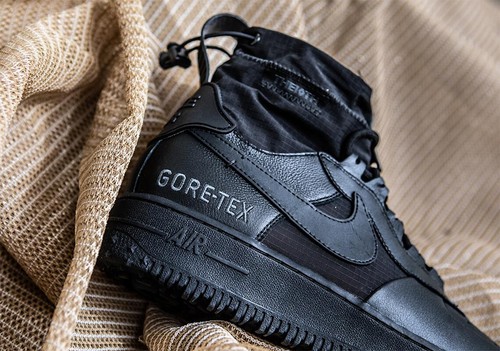 *RARE* NIKE AIR FORCE 1 WINTER GORE-TEX CQ7211-003 TRIPLE BLACK Size 11.5  DS | eBay