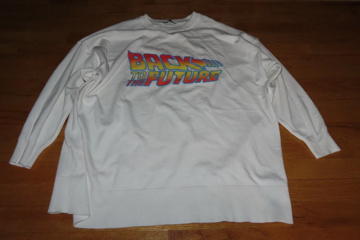 Zara back to the future sweatshirt sales