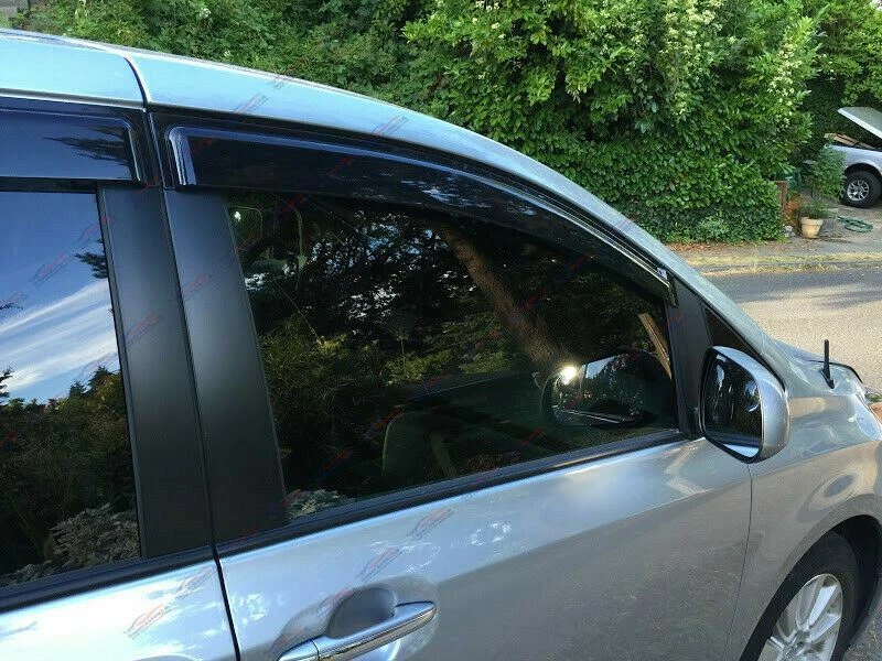 Para Toyota Sienna 2011-2020 Canal Salida Ventana Visera Protector de Lluvia Deflectores Foto 4 de 4