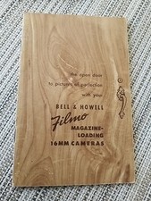 Vintage Bell  Howell FILMO Auto Load 16mm Factory INSTRUCTION MANUAL