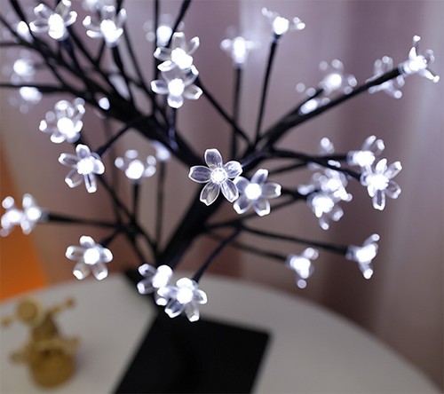 Cherry Blossom Bonsai Tree Light Decorative LED Tree Light DIY Artificial Light - Picture 9 of 11