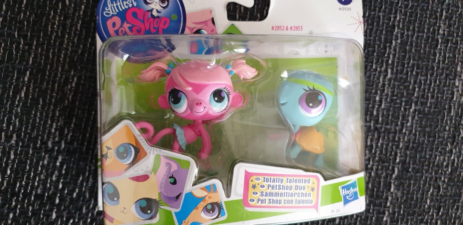 Littlest Pet Shop Supertalent Sammeltierchen A0530 2852 + 2853 Lps