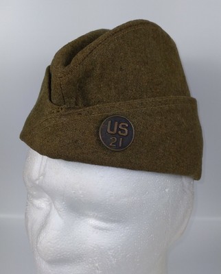 Unit Collar Disk WWI WW1 Garrison Cap 