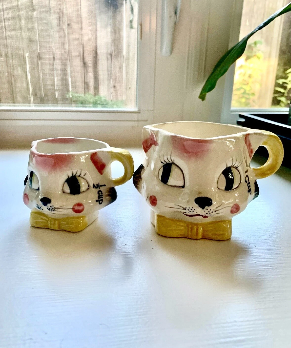 Tilso Cats Measuring Cups Japan MCM 1950's Set Of 2 Vintage
Opens in a new window or tab