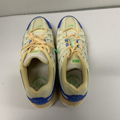 Nike P-6000 Athletic Department FJ5443 113 Size 8 Men Beige Blue