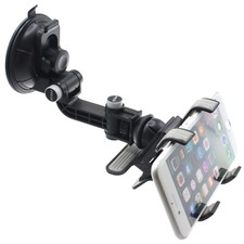 For Samsung Galaxy S23 S22 S21 Ultra Dash Car Mount Windshield Holder Cradle