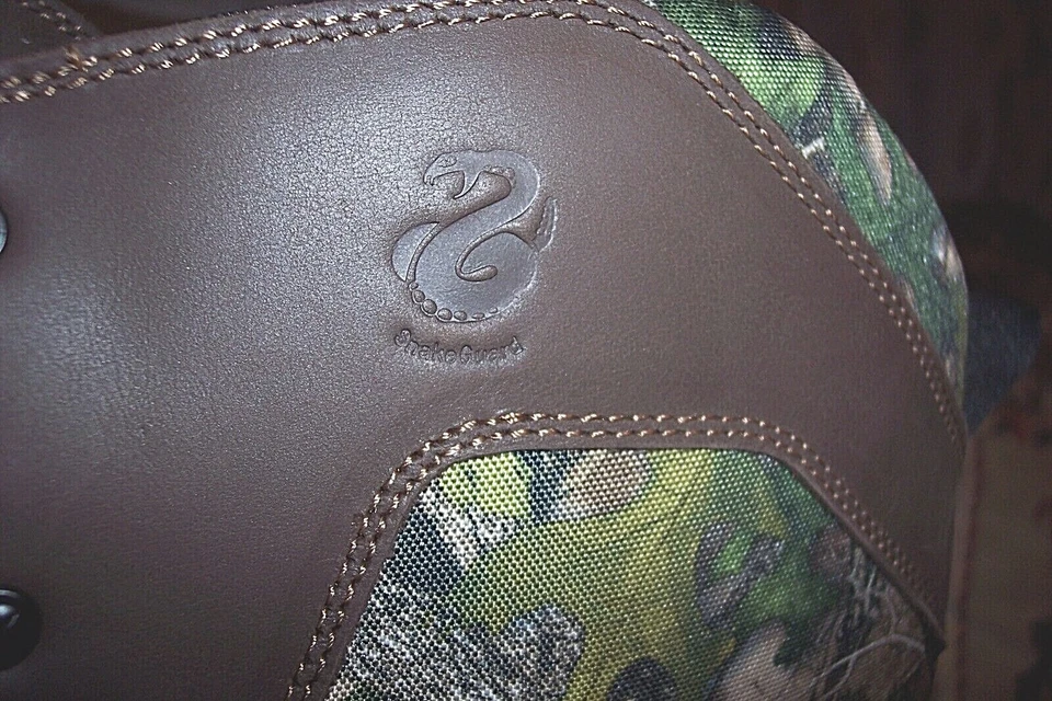 Mens Snake Boots Snake Proof Boots Camo Hunting Boots Scent Ban Waterproof 9.5  - Image 2 of 4