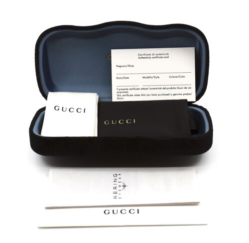 NEW GUCCI GG1068SA 002 HAVANA BROWN OVERSIZED AUTHENTIC SUNGLASSES 57-19-145 - Picture 10 of 10