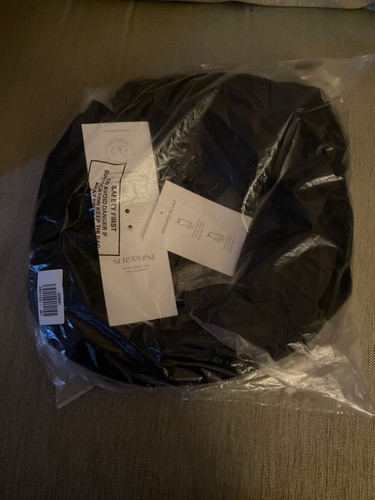 SERAPHINE BLACK PLEATED MATERNITY MIDI SIZE 20 SKIRT STILL IN PACKAGING - Picture 7 of 11