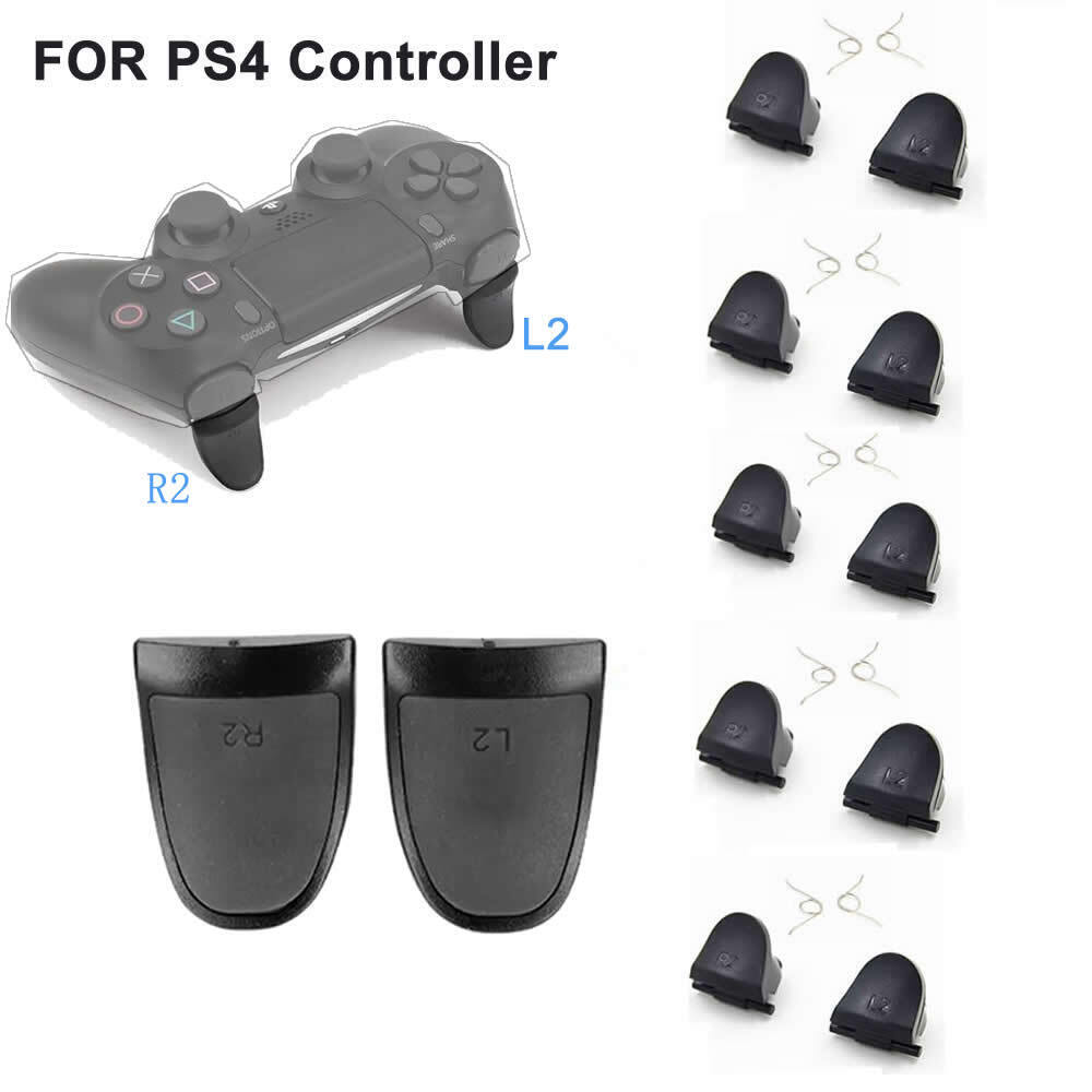 Udvalg smukke Hovedsagelig 5x L2 R2 Buttons Trigger+1 Pair Non-Slip Touch Extended Grips for PS4  Controller | eBay