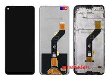 For Tecno Camon 16 CE7 New Touch Screen Digitizer  LCD Display  Frame Assembly