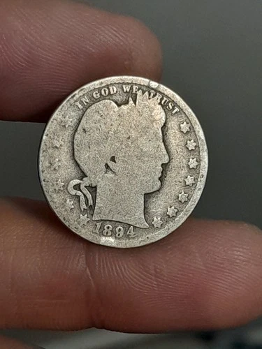 1894- P Barber Quarter