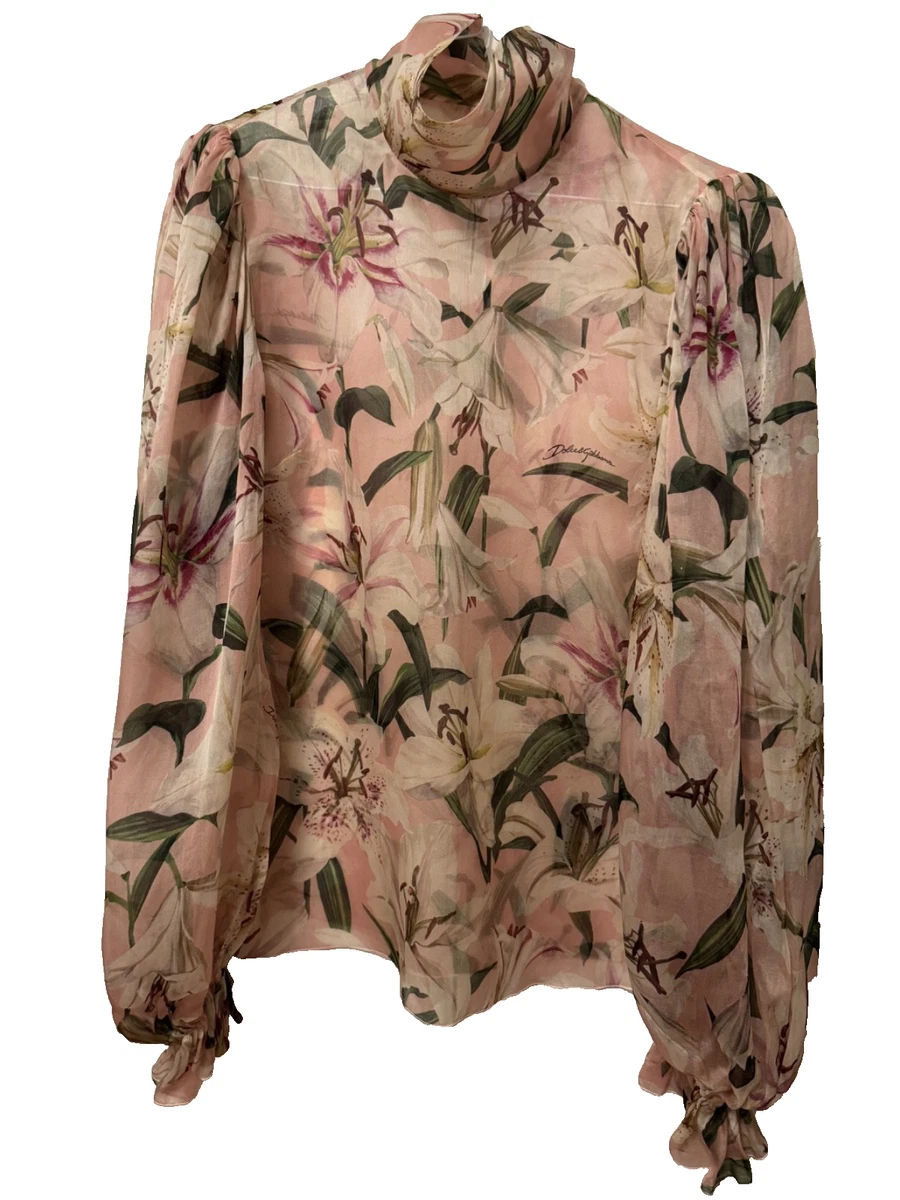 Dolce&Gabbana Silk Floral Tops for Women for sale | eBay