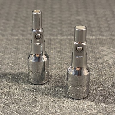 NICE Snap-on Tools 1/4'' Drive 2pc Magnetic Adapter Extension SET TMXM17 &TMXM114