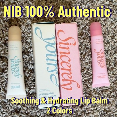 Sincerely Yours Authentic Soothing & Hydrating Lip Balm 2 Colors 0.49 oz / 14 g