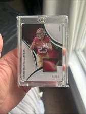 2025 Panini Immaculate FOTL Emerald Christian McCaffrey Patch /26