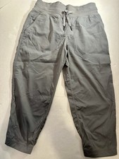 Lululemon Dance Studio Mid Rise Cropped Pants Gray Women s Size 4