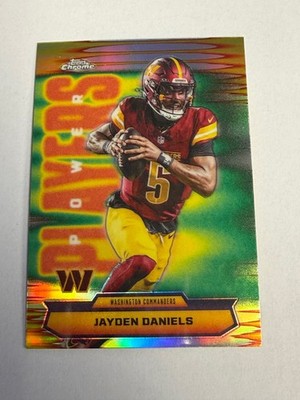 2025 Topps Chrome #PP-3 Jayden Daniels Power Players