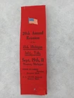 1911 MONROE 15th MICHIGAN INFANTRY GAR CIVIL WAR VET GRAND ARMY REUNION RIBBON