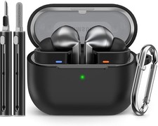 for Samsung Galaxy Buds 3 Case  3 Pro Cover with Black